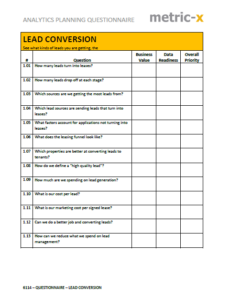Lead Management - Metric-X